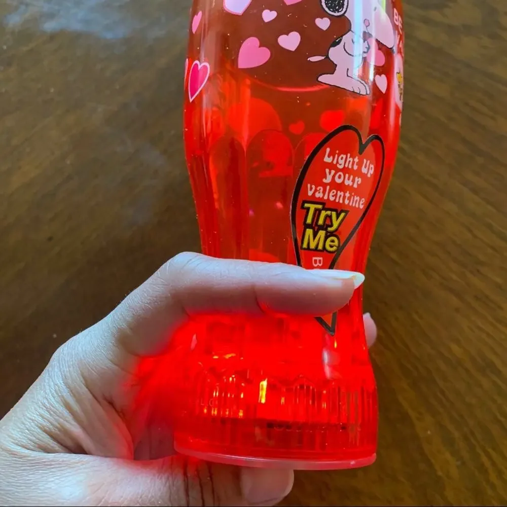 Peanuts Snoopy Valentine’s Light Up Party Cup Peanuts Kidcore Be My Valentine